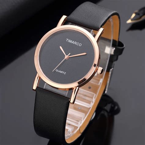 Women's Black Designer Watches 